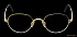Золотые очки Sasha 05 женские от первого Ателье Сергея Тарасова