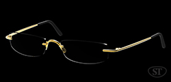 COLIBRIS-03 Мужские ювелирные оправы для очков из золота, очки из золота