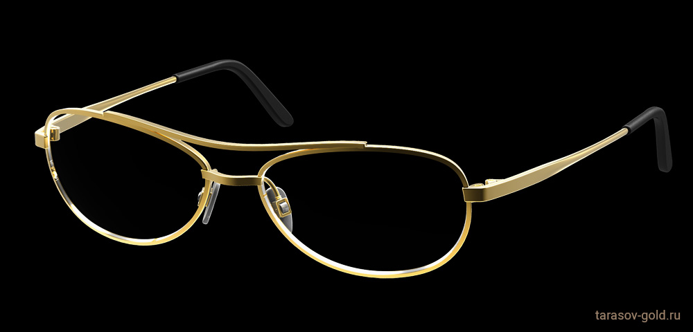 Золотые мужские солнцезащитные очки COBRA 01S фото