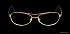 Золотые мужские очки COBRA 03S солнцезащитные
