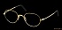 Золотые женские очки Sasha 05