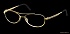 Золотые солнцезащитные очки COBRA 05S  от первого Ателье Сергея Тарасова